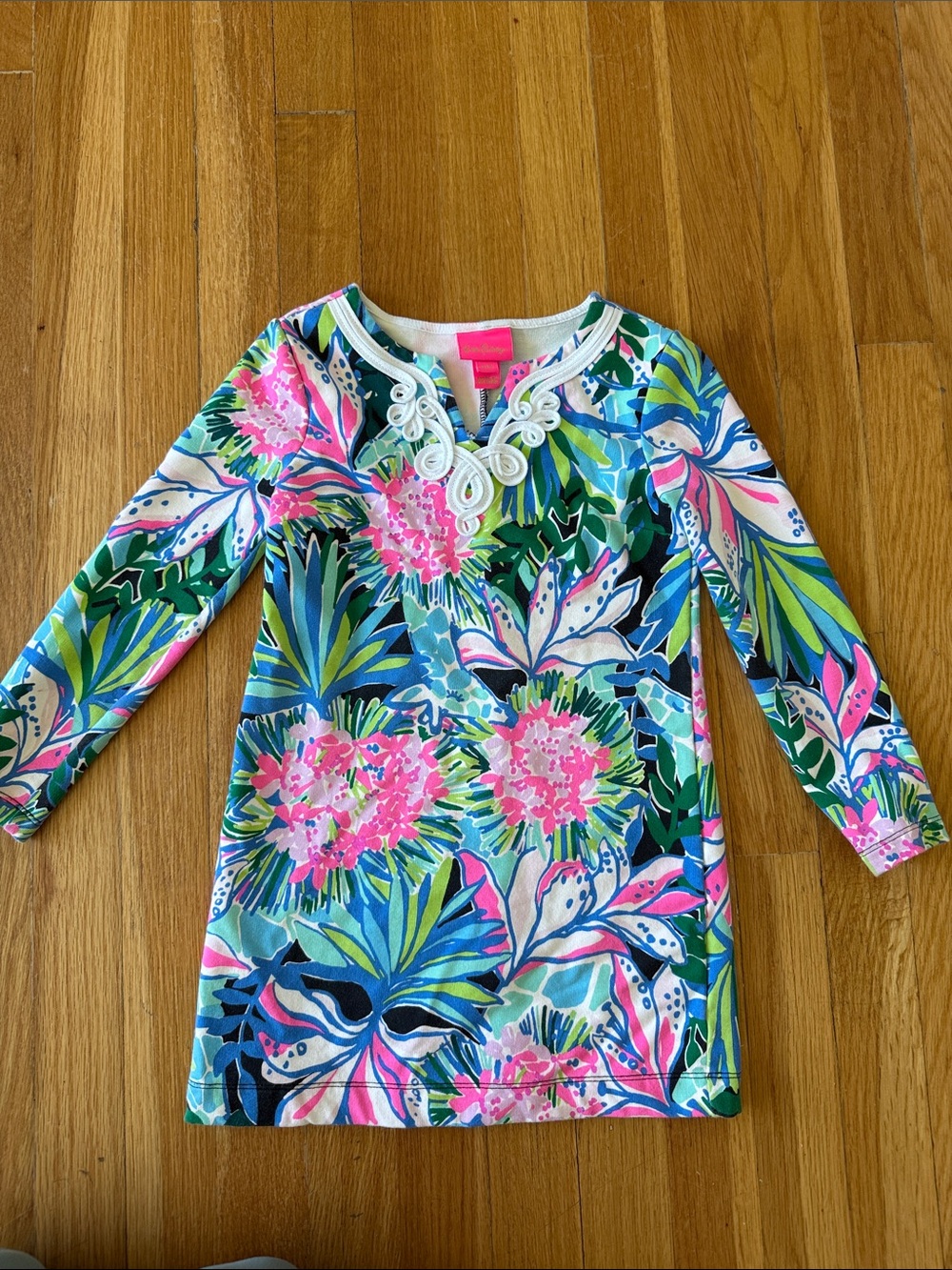 Girls 4/5 Lilly 3/4 sleeve dress